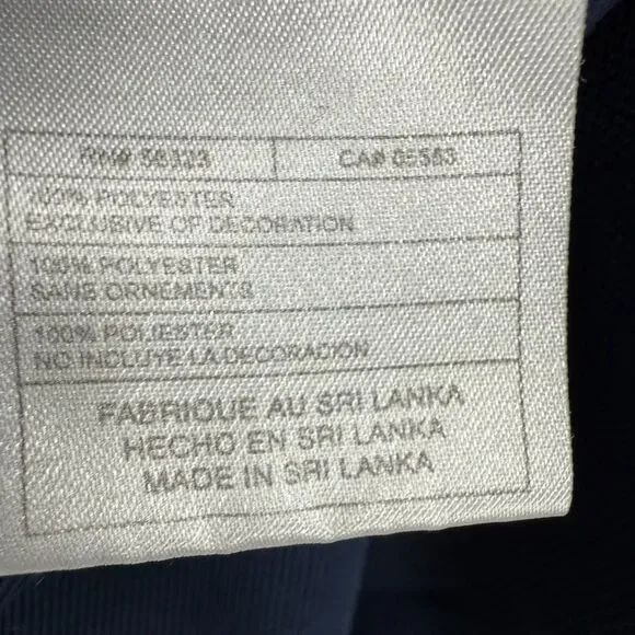 Nike Long sleeve Shirt mens Medium Navy Blue pullover - Picture 5 of 8